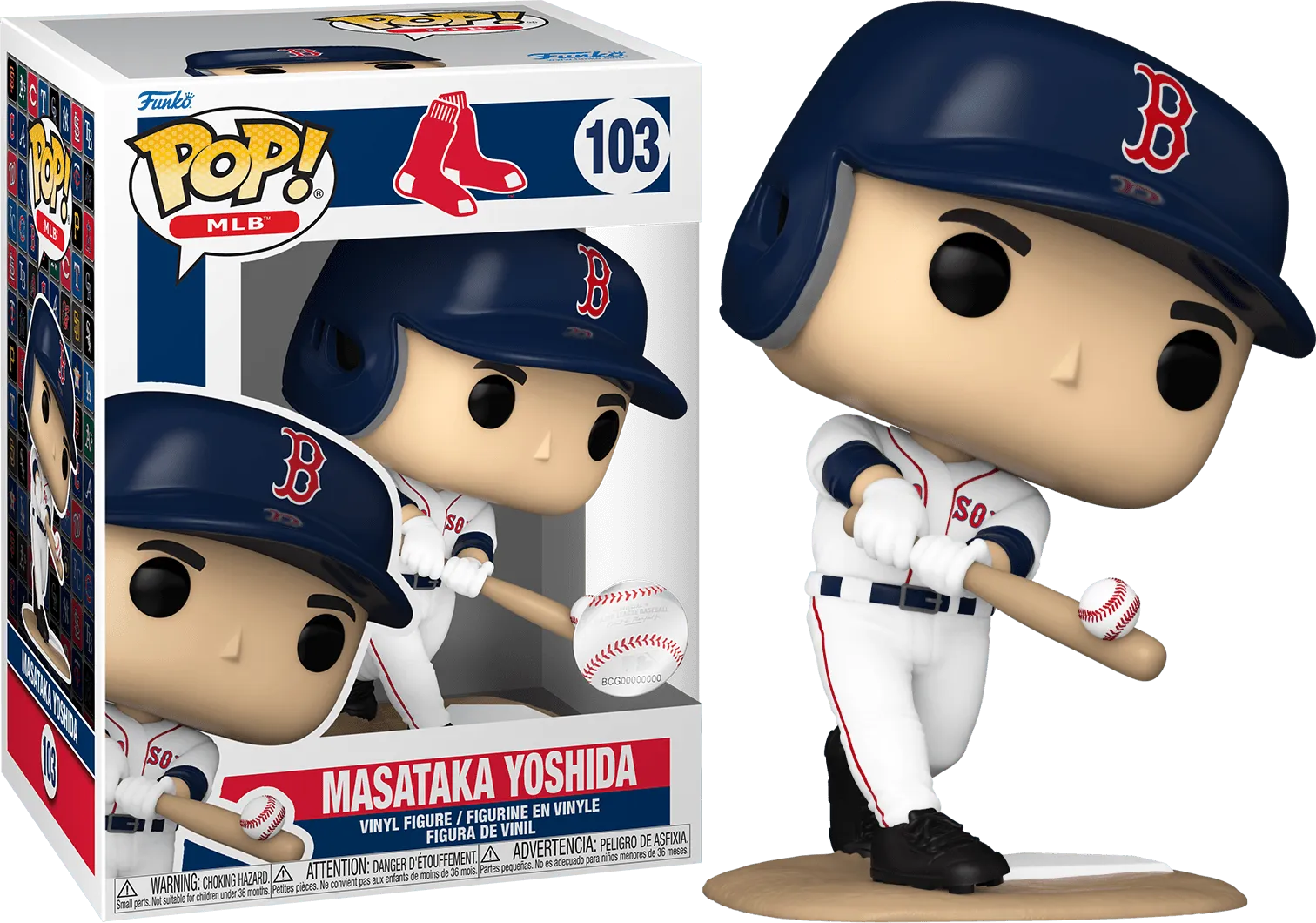 FUN80562 MLB: Red Sox - Masataka Yoshida Pop! Vinyl - Funko - Titan Pop Culture