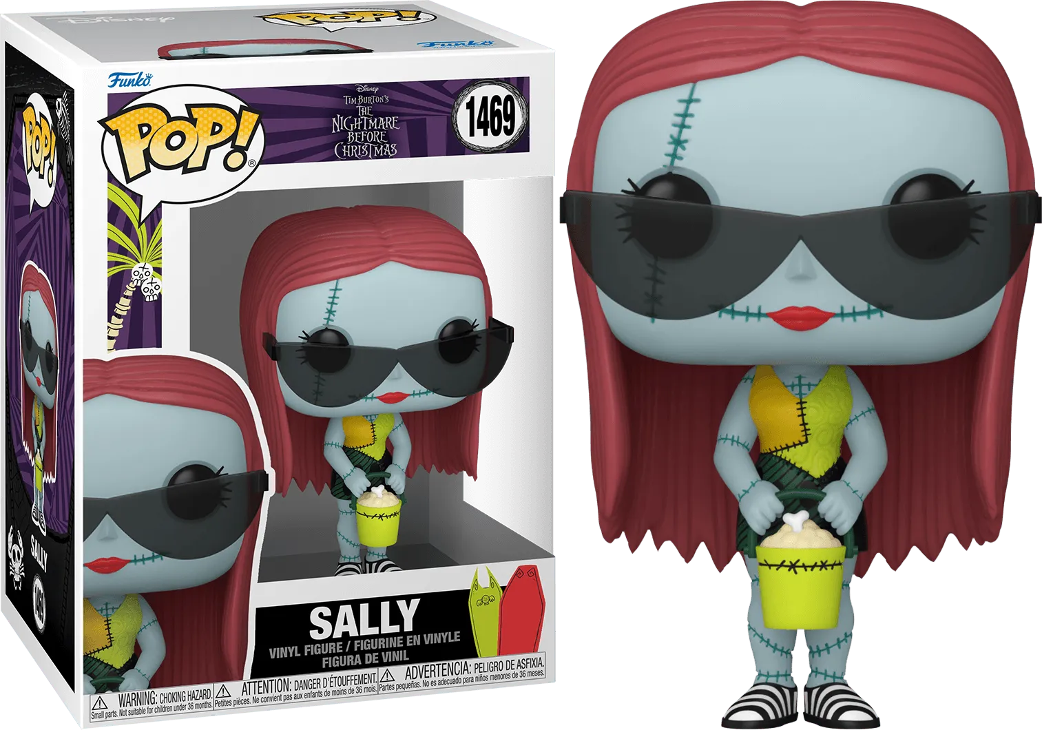 FUN80597 The Nightmare Before Christmas - Sally (with Glasses) Pop! Vinyl - Funko - Titan Pop Culture