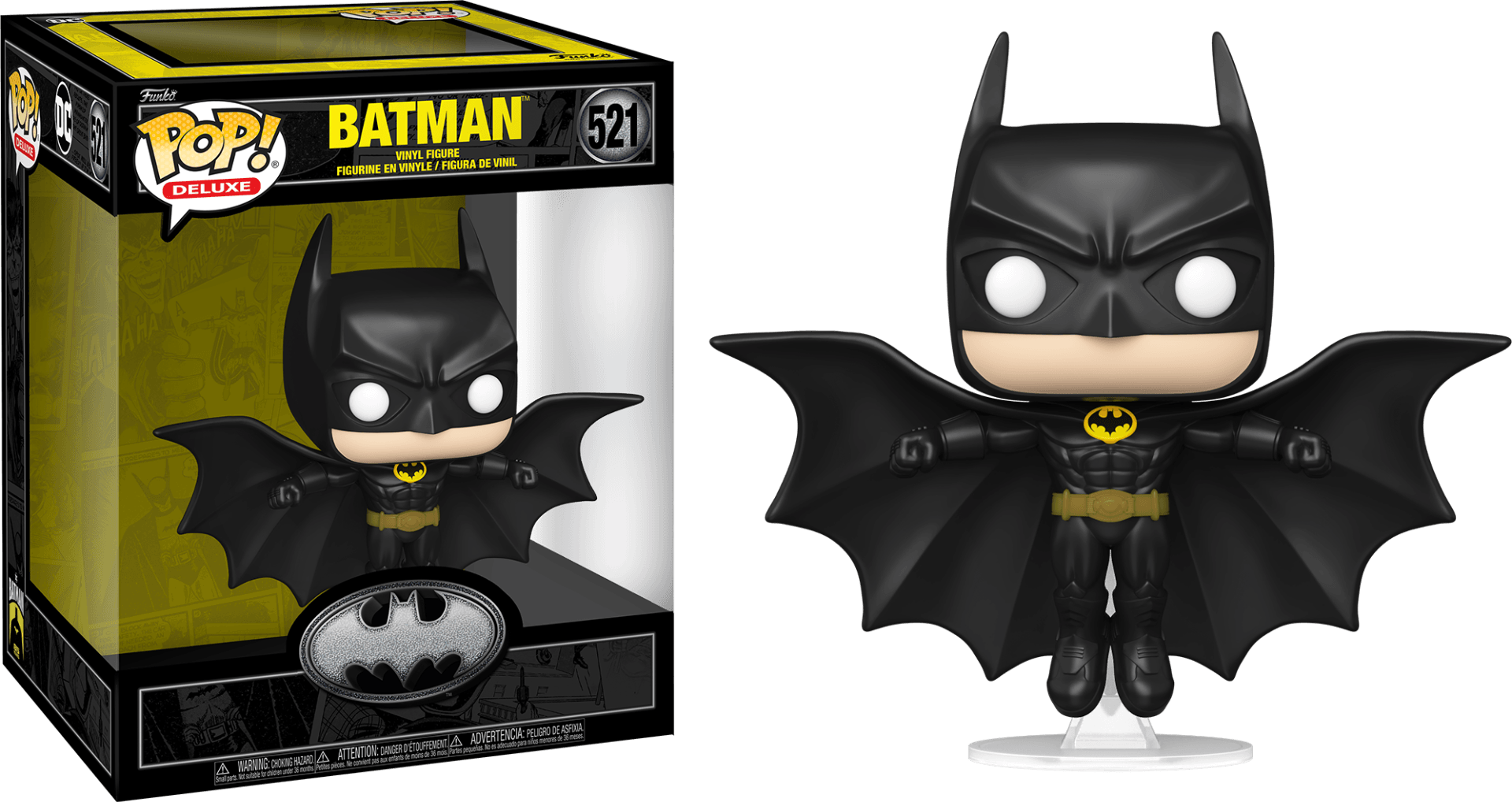 FUN80681 Batman: 85th Anniversary - Batman Soaring (1989) Pop! Deluxe - Funko - Titan Pop Culture