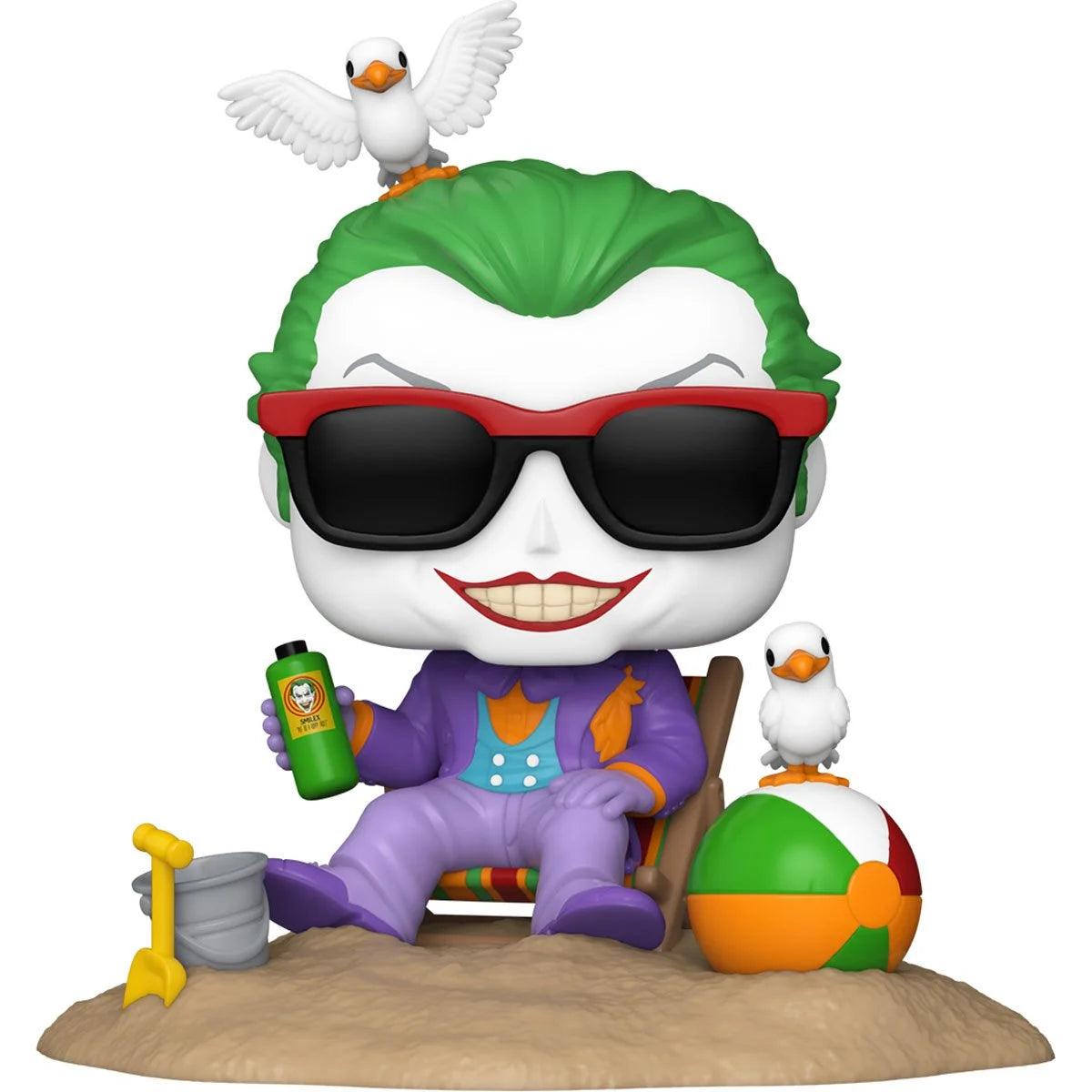 FUN80682 Batman: 85th Anniversary - Joker on the Beach (1989) Pop! Deluxe - Funko - Titan Pop Culture