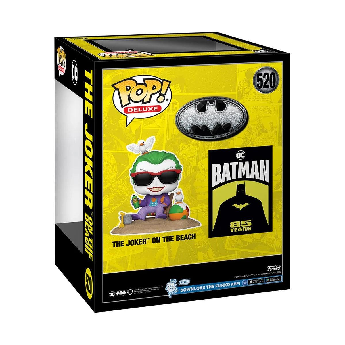 FUN80682 Batman: 85th Anniversary - Joker on the Beach (1989) Pop! Deluxe - Funko - Titan Pop Culture