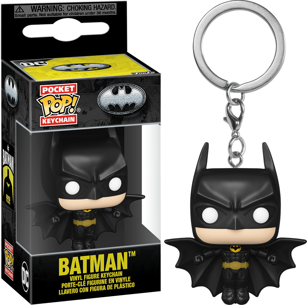 FUN80683 Batman: 85th Anniversary - Batman Soaring (1989) Pop! Keychain - Funko - Titan Pop Culture