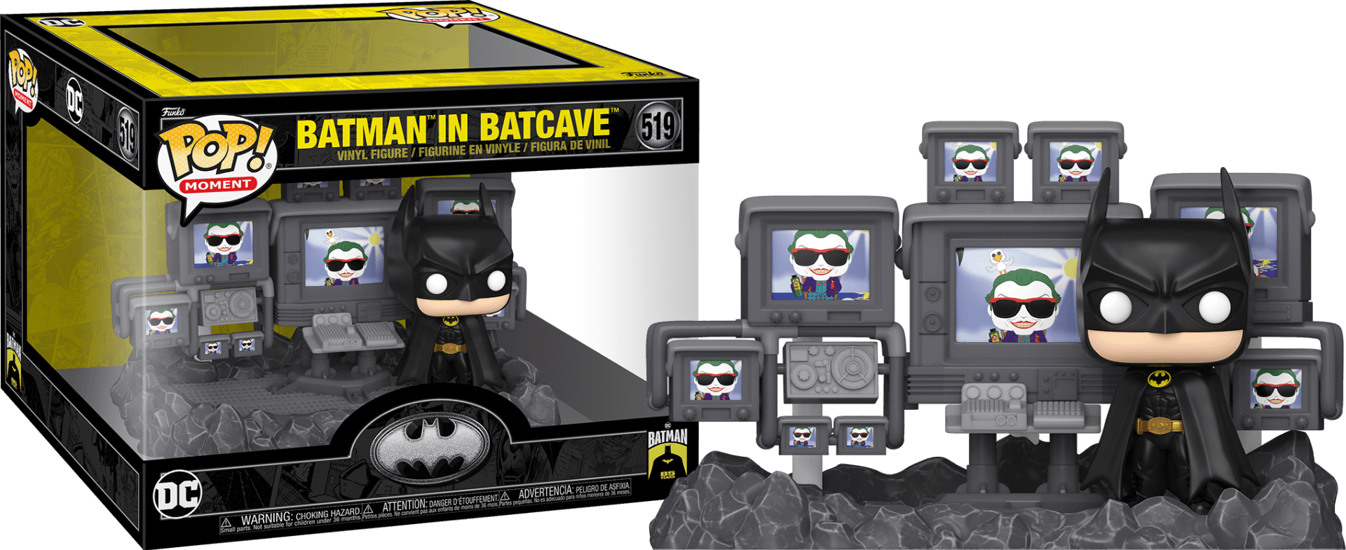FUN80685 Batman: 85th Anniversary - Batman in Batcave (1989) Pop! Moment - Funko - Titan Pop Culture
