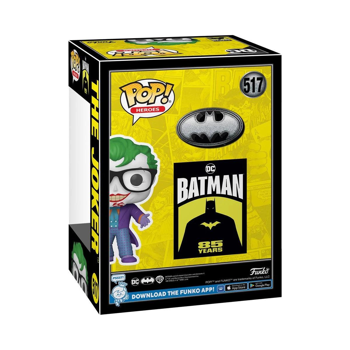 FUN80687 Batman: 85th Anniversary - Joker with Teeth (1989) Pop! Vinyl - Funko - Titan Pop Culture