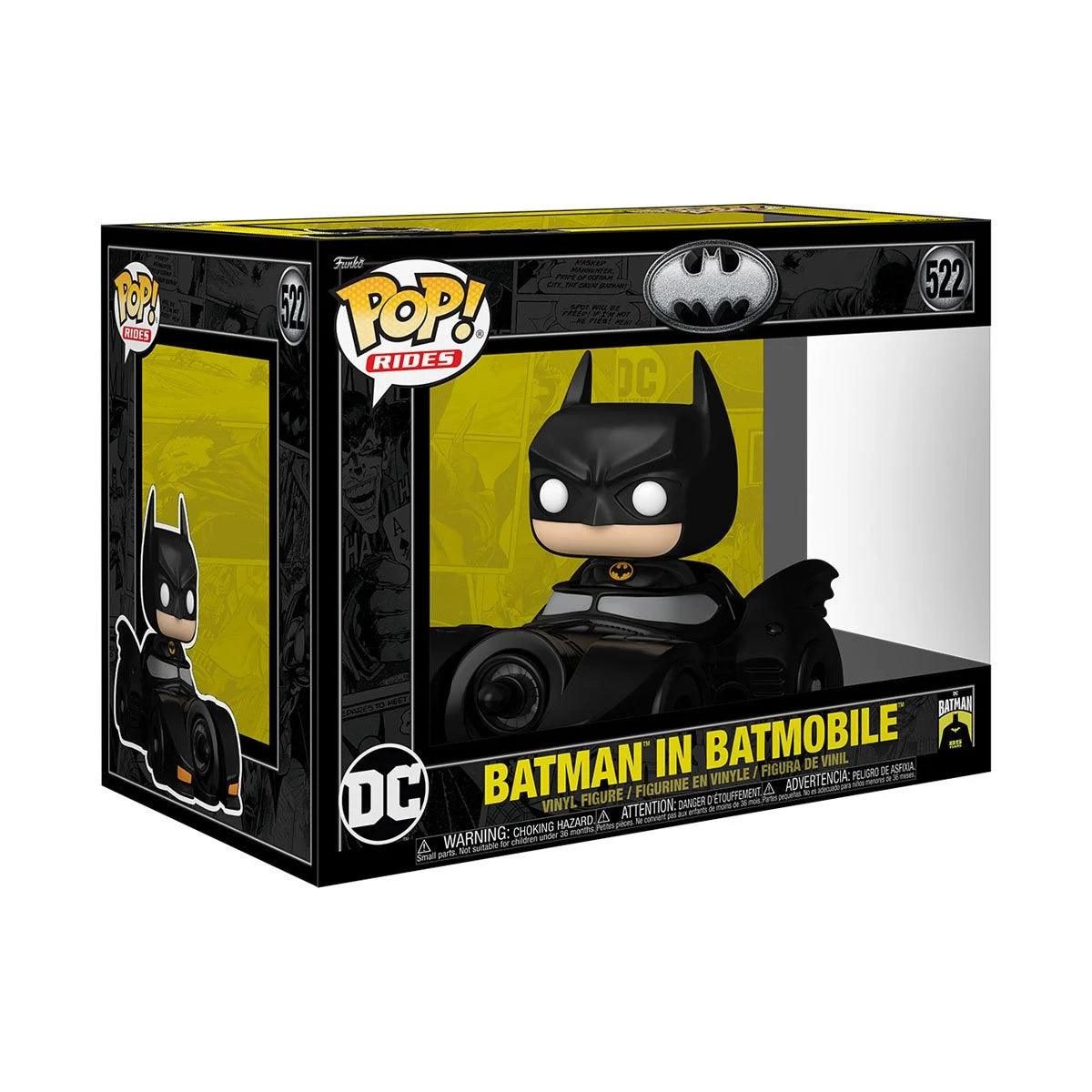 FUN80689 Batman: 85th Anniversary - Batman in Batmobile (1989) Pop! Ride - Funko - Titan Pop Culture