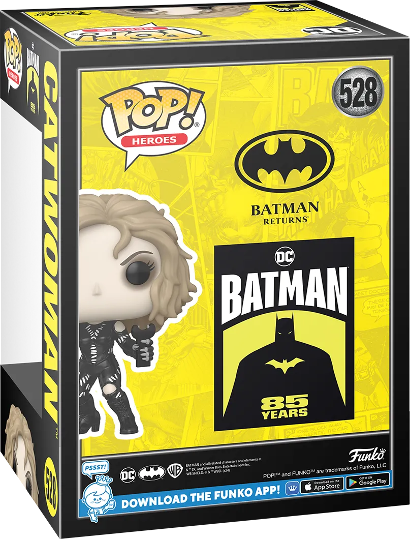 FUN80697 Batman Returns - Catwoman (Unmasked) 85th Batman Anniversary Pop! Vinyl - Funko - Titan Pop Culture