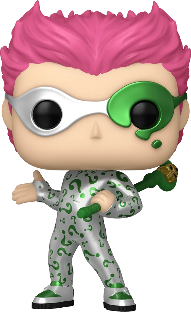 FUN80699 Batman Forever - The Riddler 85th Batman Anniversary Metallic Pop! Vinyl - Funko - Titan Pop Culture