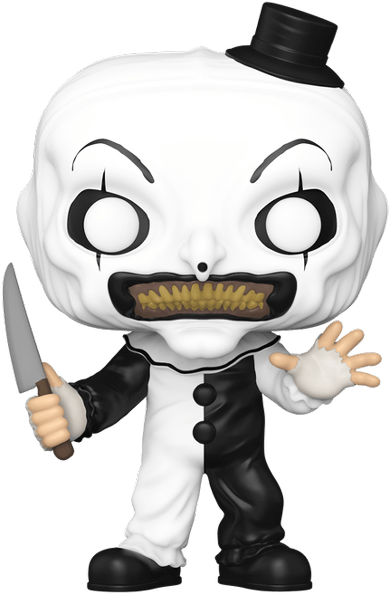 FUN80705 Terrifier - Art the Clown Pop! Vinyl - Funko TBA - Titan Pop Culture