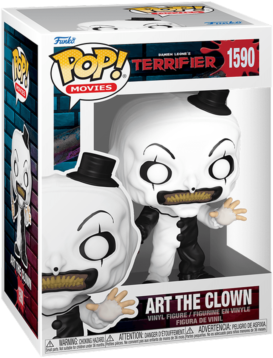 FUN80705 Terrifier - Art the Clown Pop! Vinyl - Funko TBA - Titan Pop Culture