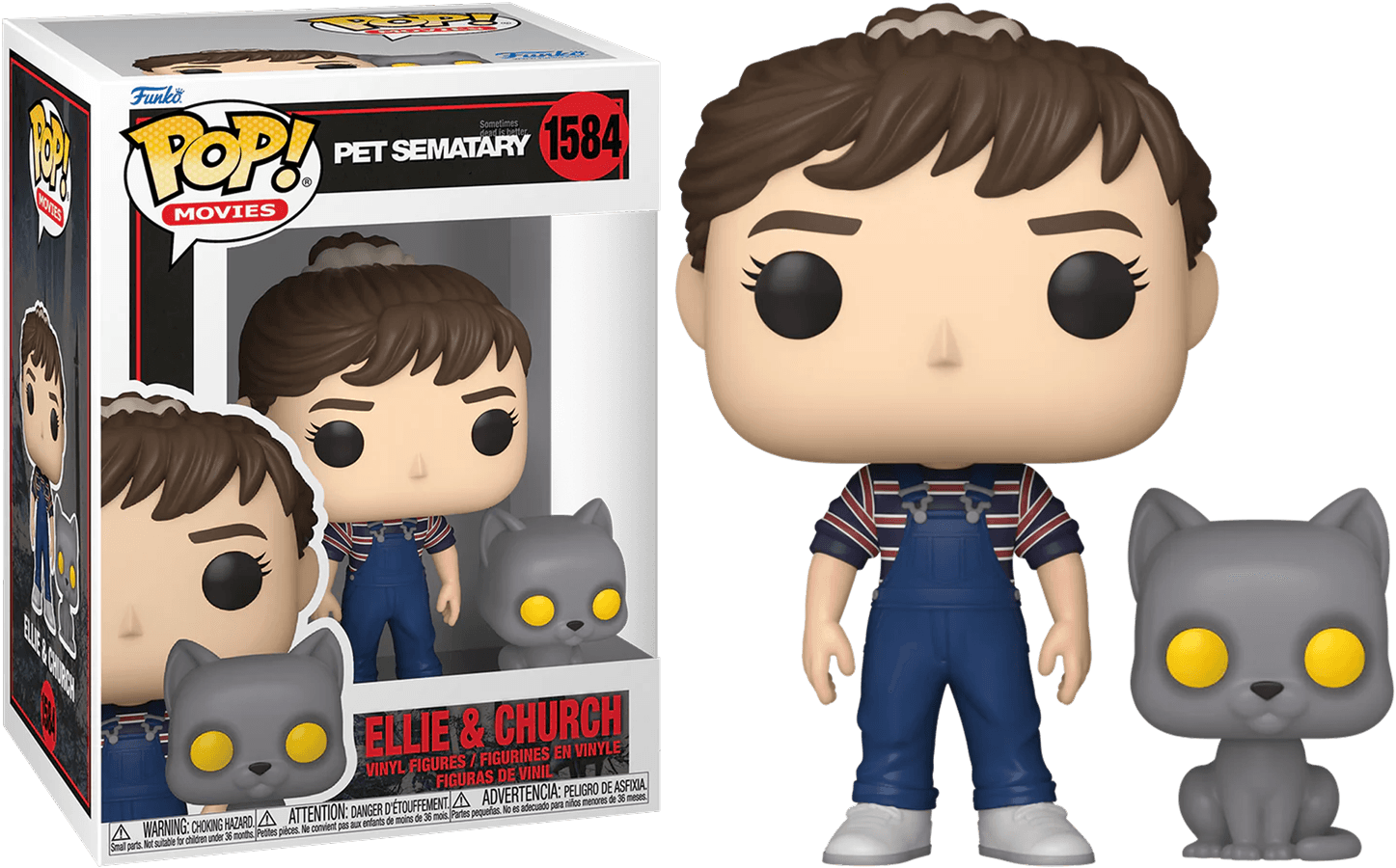 FUN80714 + FUN80712 + FUN80713 Pet Sematary - Sometimes, Dead is Better Pop! Vinyl Bundle (Set of 3) - Funko - Titan Pop Culture