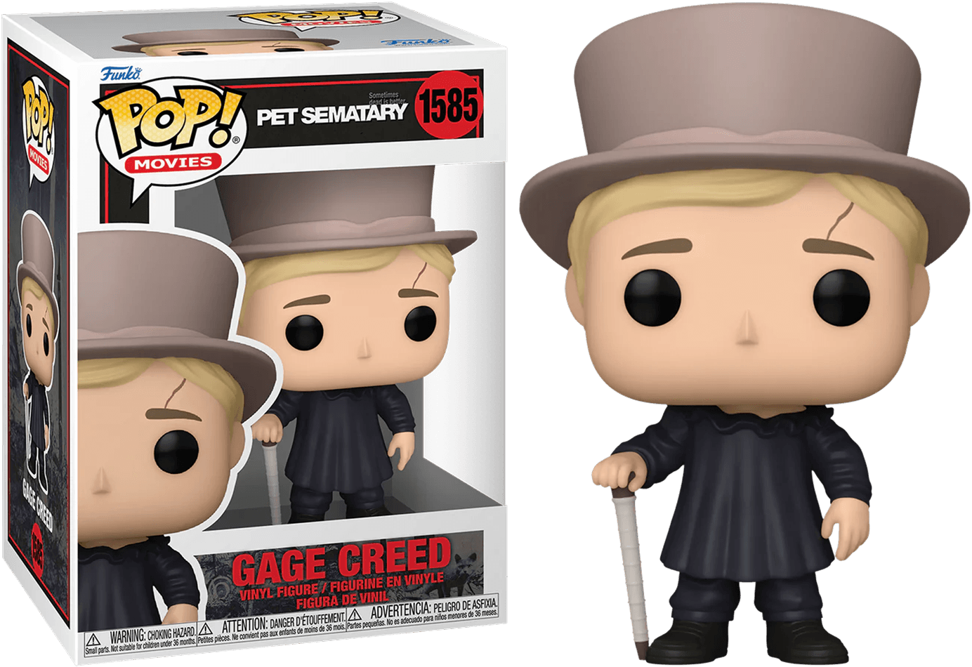 FUN80714 + FUN80712 + FUN80713 Pet Sematary - Sometimes, Dead is Better Pop! Vinyl Bundle (Set of 3) - Funko - Titan Pop Culture