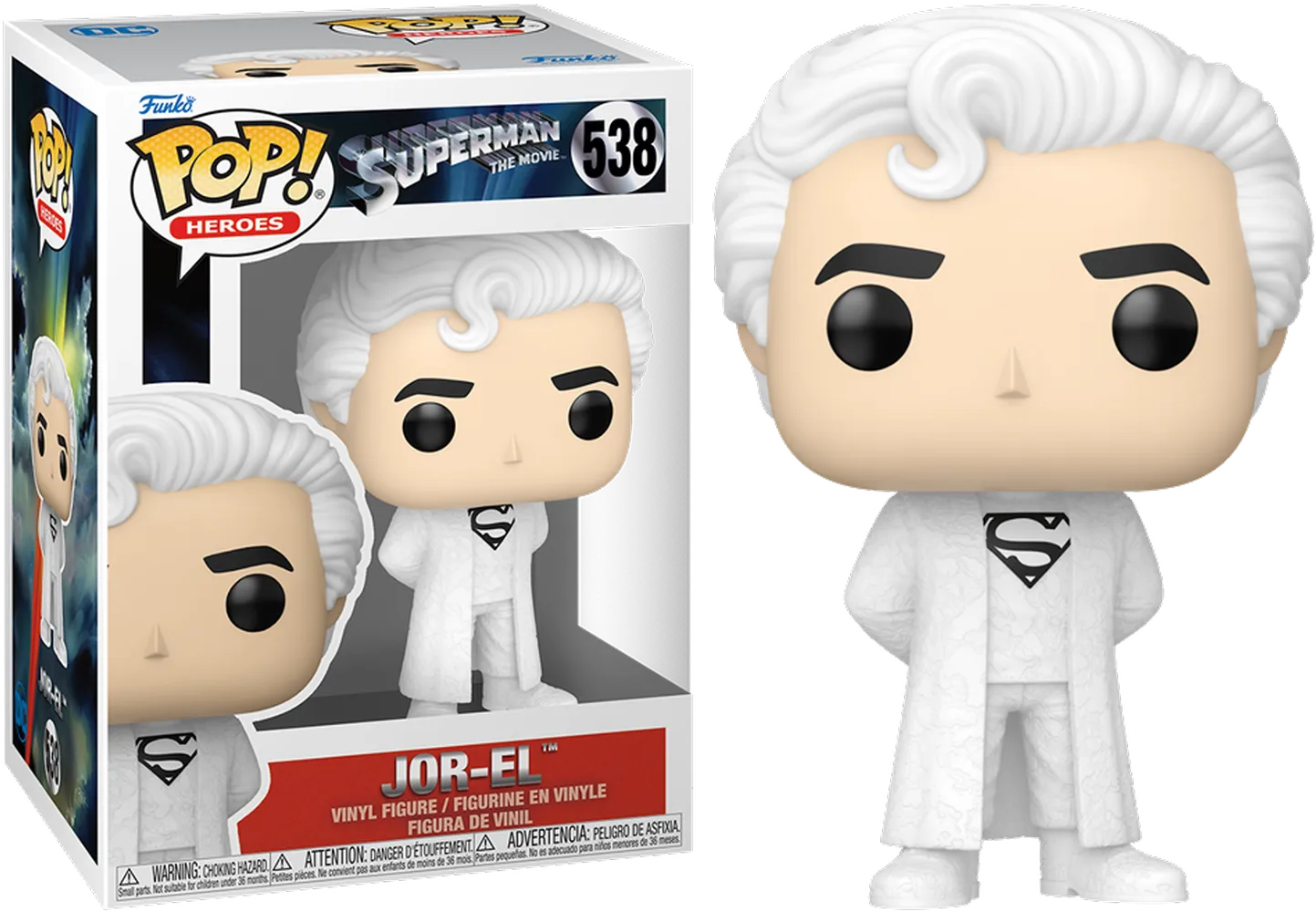 FUN80763 Superman (1978) - Jor-El Pop! Vinyl - Funko - Titan Pop Culture