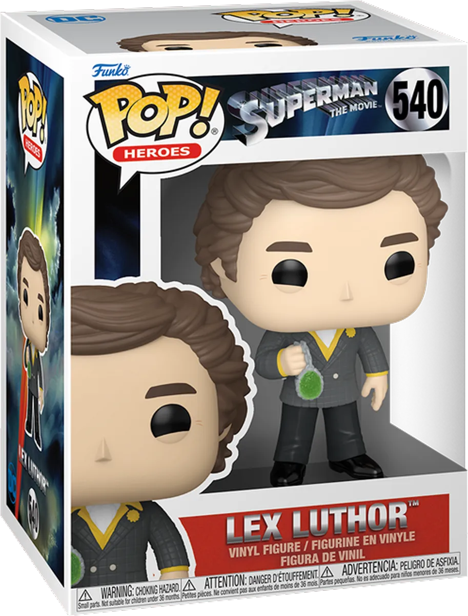 FUN80765 Superman (1978) - Lex Luthor (with chase) Pop! Vinyl - Funko - Titan Pop Culture