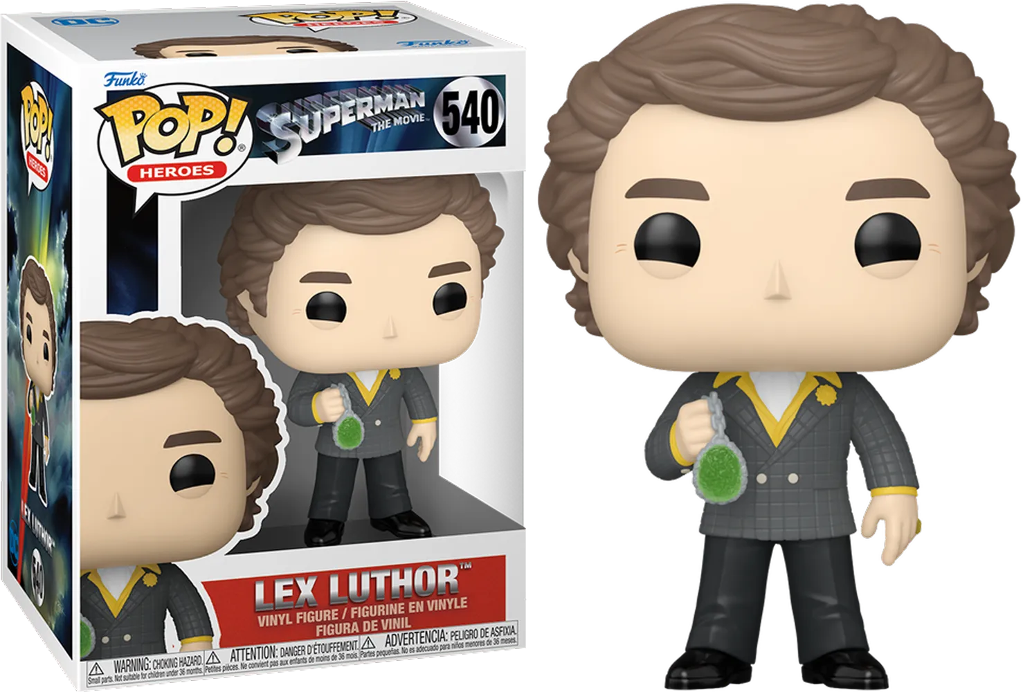 FUN80765 Superman (1978) - Lex Luthor (with chase) Pop! Vinyl - Funko - Titan Pop Culture