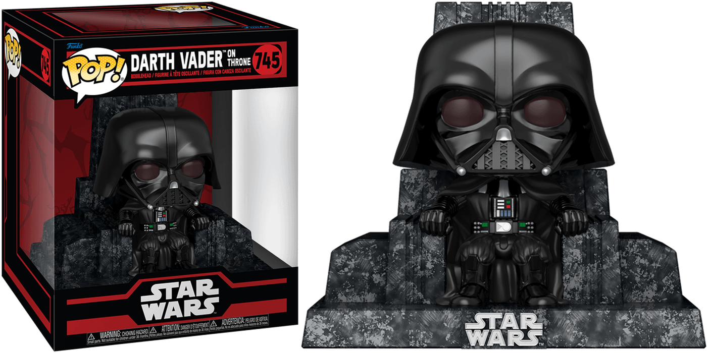 FUN80767 Star Wars: Darkside - Darth Vader Throne Pop! Deluxe - Funko - Titan Pop Culture