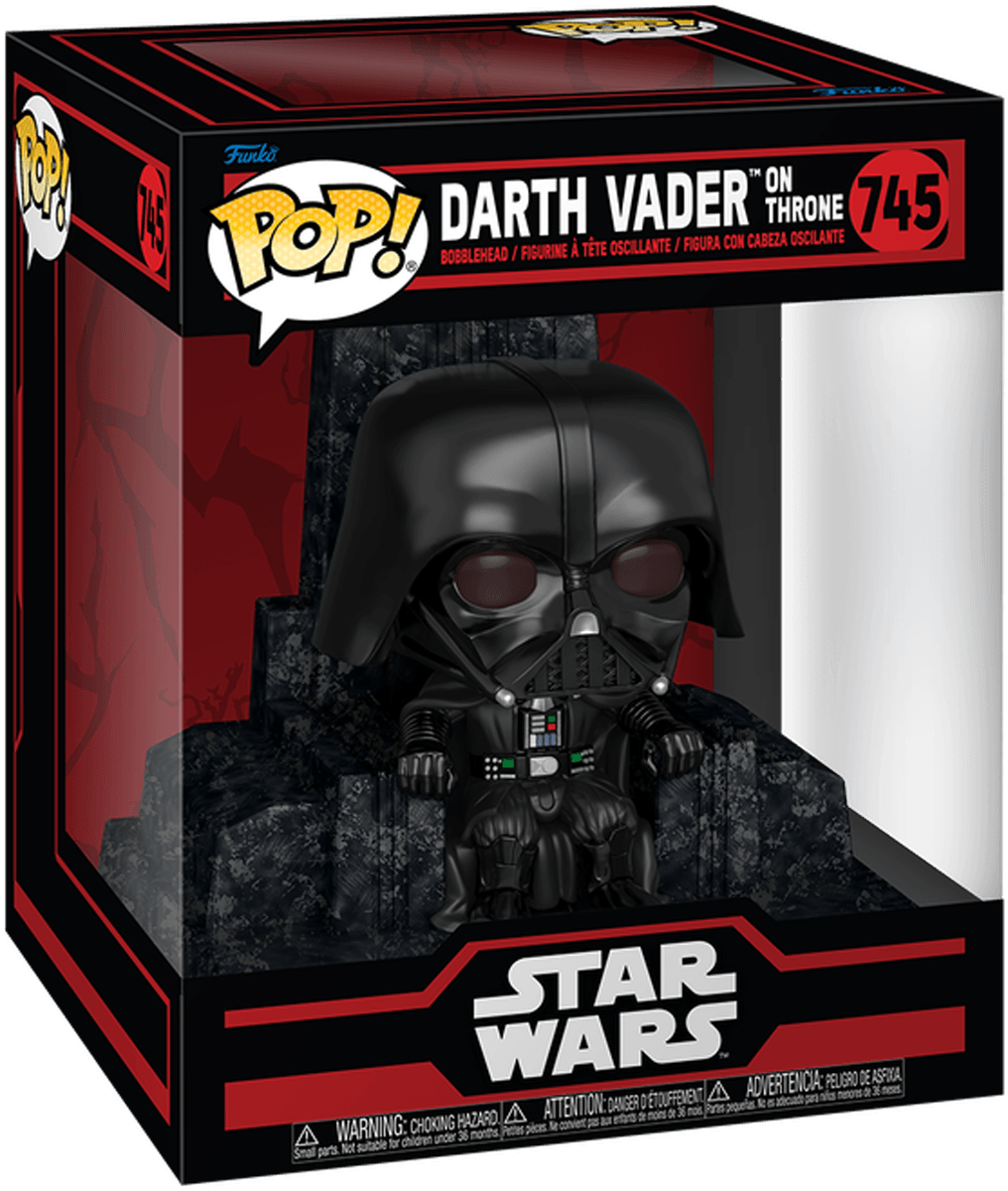 FUN80767 Star Wars: Darkside - Darth Vader Throne Pop! Deluxe - Funko - Titan Pop Culture