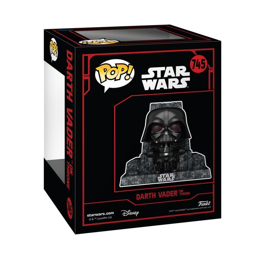 FUN80767 Star Wars: Darkside - Darth Vader Throne Pop! Deluxe - Funko - Titan Pop Culture