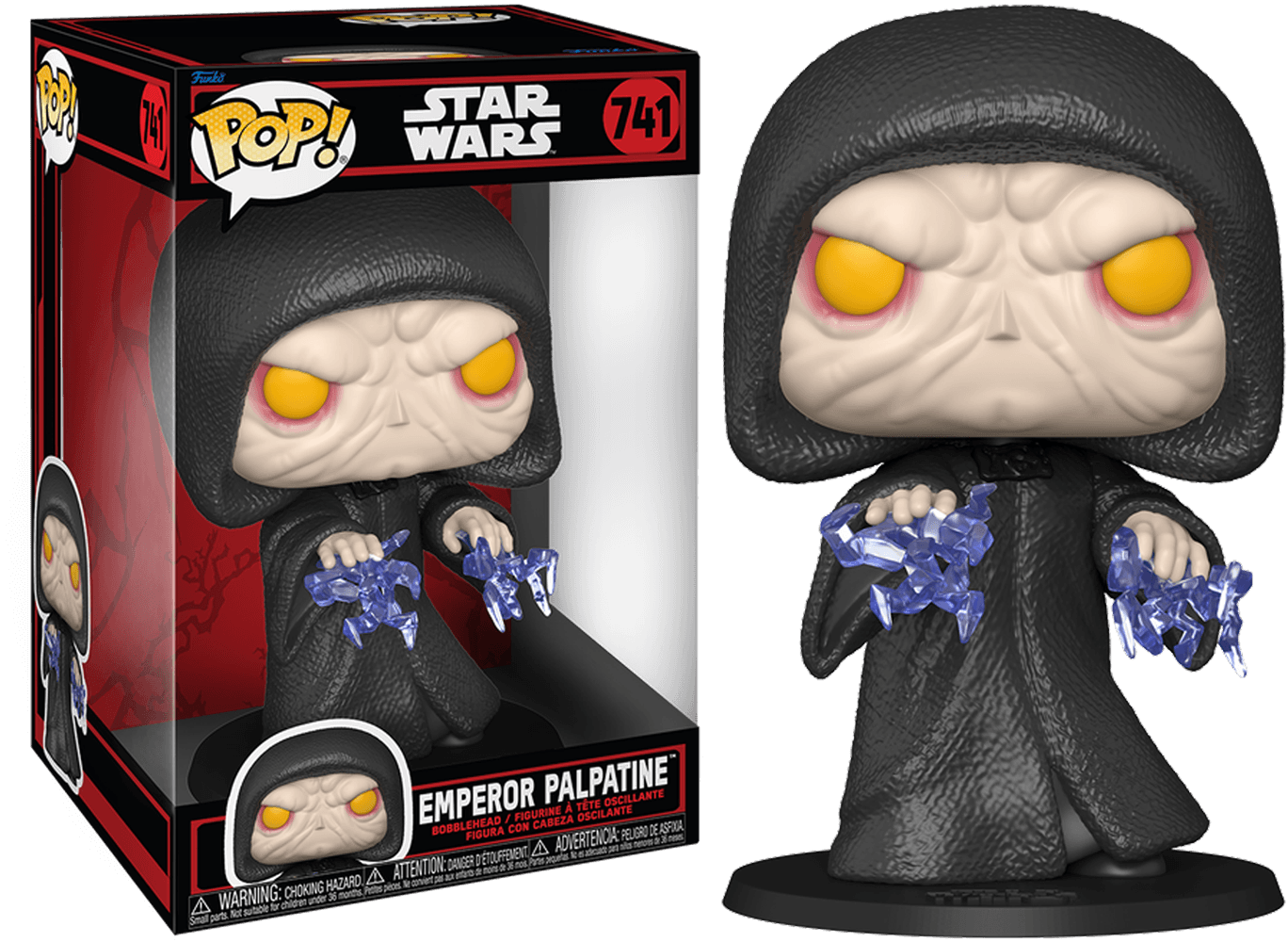 FUN80768 Star Wars: Darkside - Palpatine 10" Pop! Vinyl - Funko - Titan Pop Culture