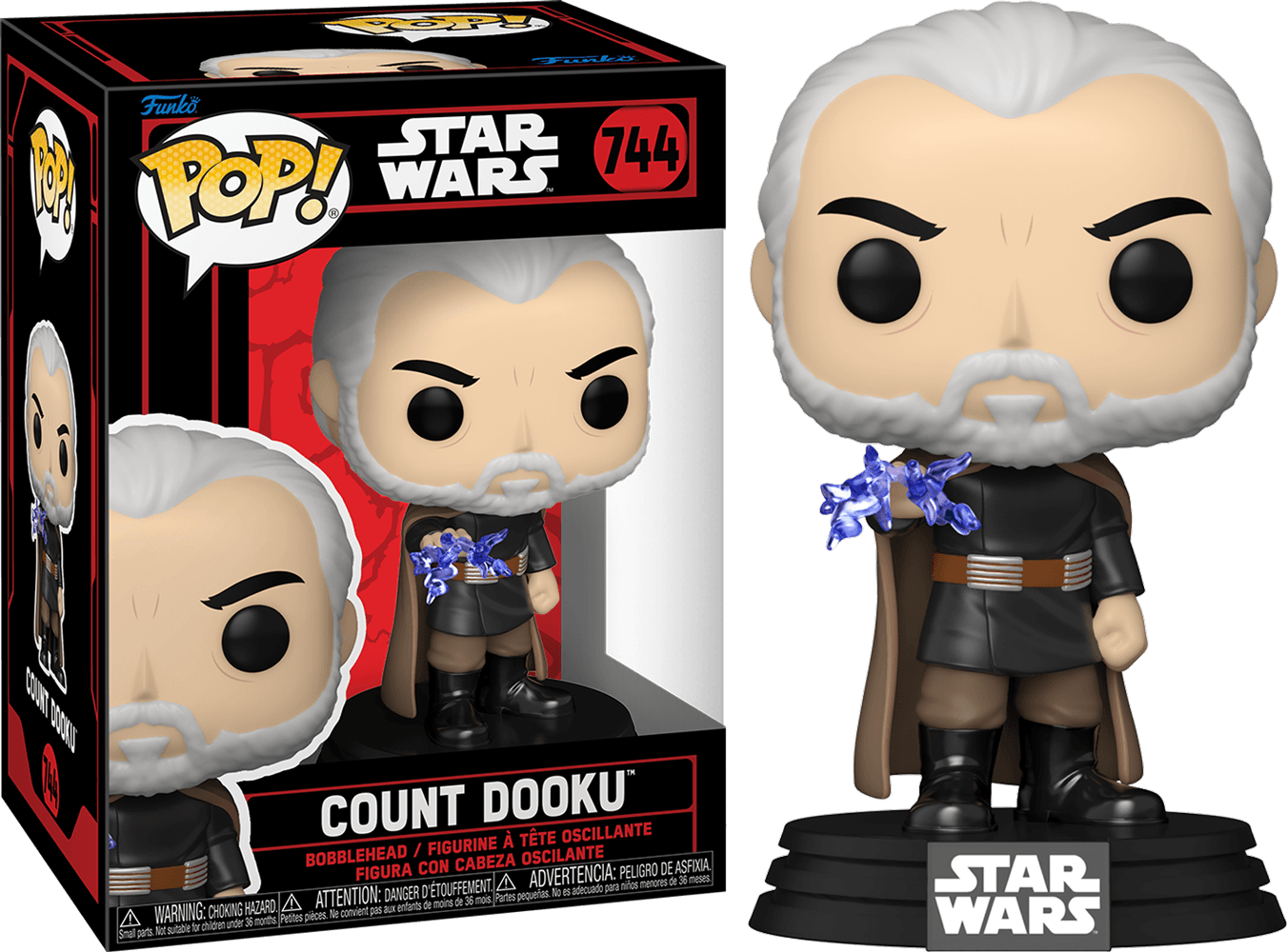 FUN80770 Star Wars: Darkside - Count Dooku Pop! Vinyl - Funko - Titan Pop Culture