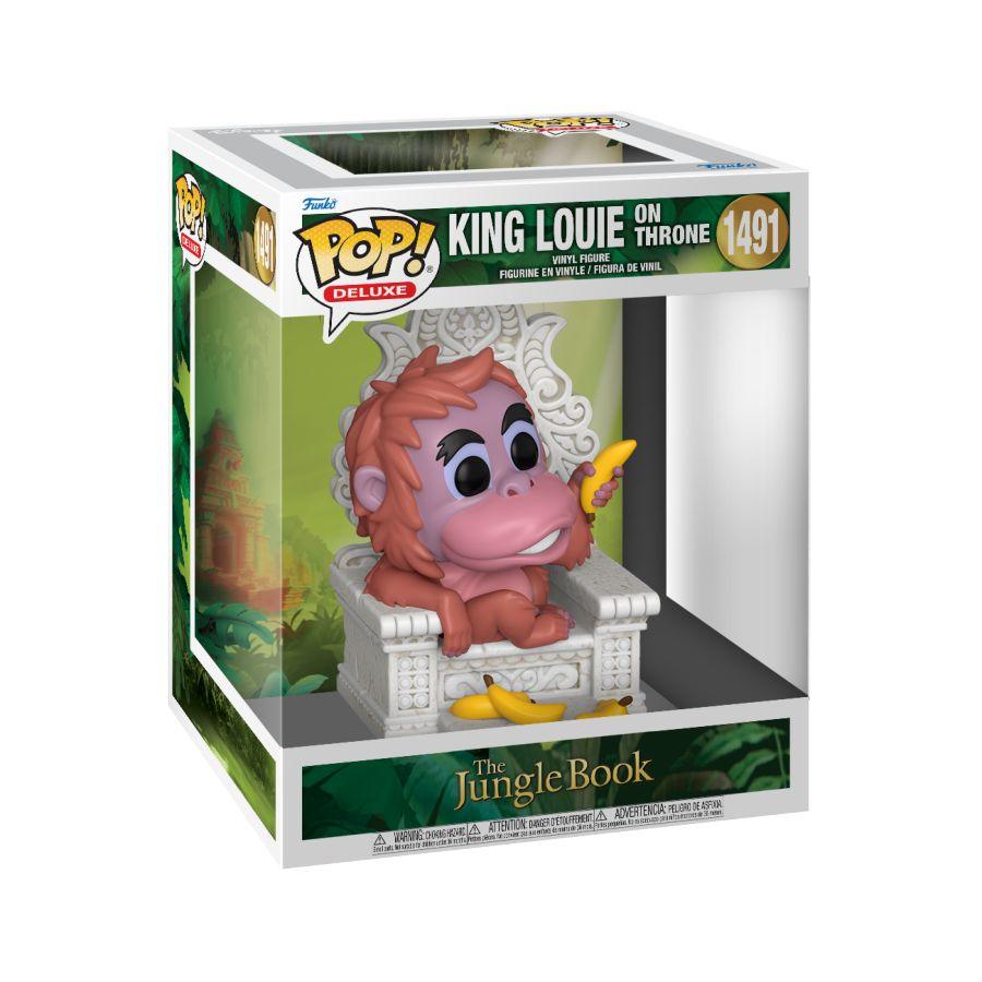 FUN80785 Jungle Book - King Louie on Throne Pop! Deluxe - Funko - Titan Pop Culture