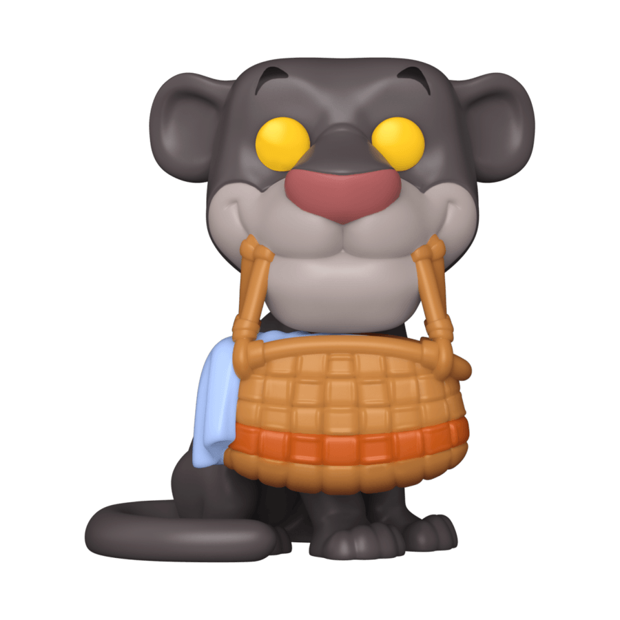 FUN80786 Jungle Book - Bagheera with basket Pop! Vinyl - Funko - Titan Pop Culture