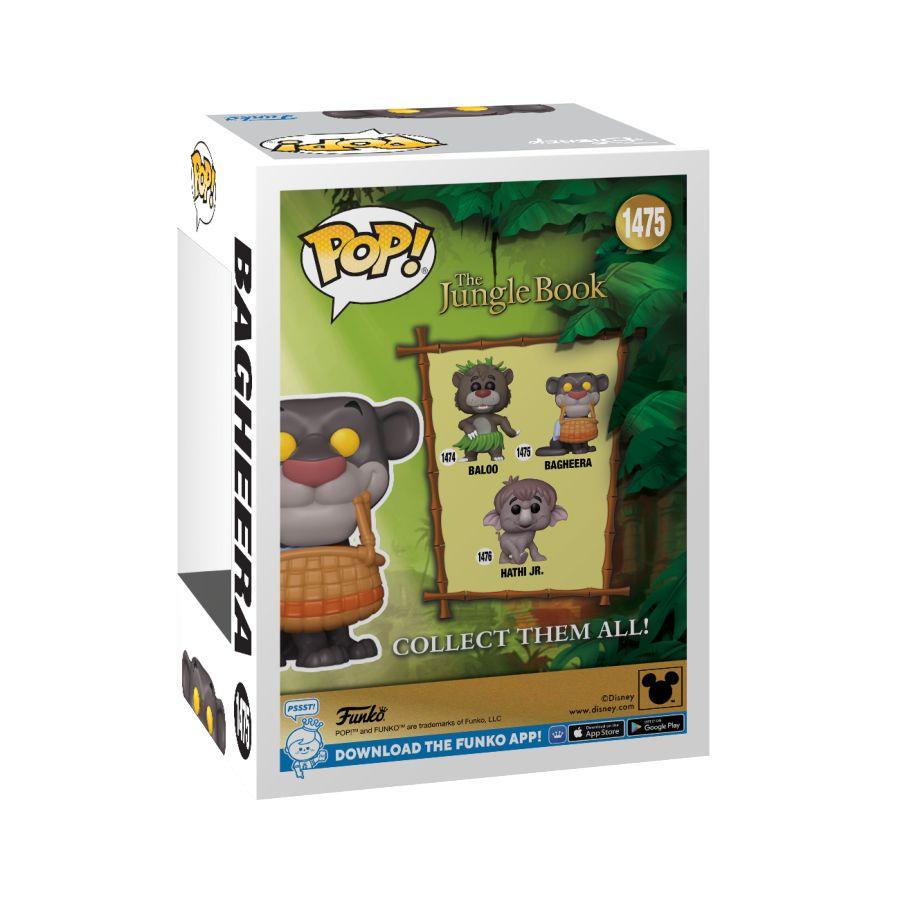 FUN80786 Jungle Book - Bagheera with basket Pop! Vinyl - Funko - Titan Pop Culture