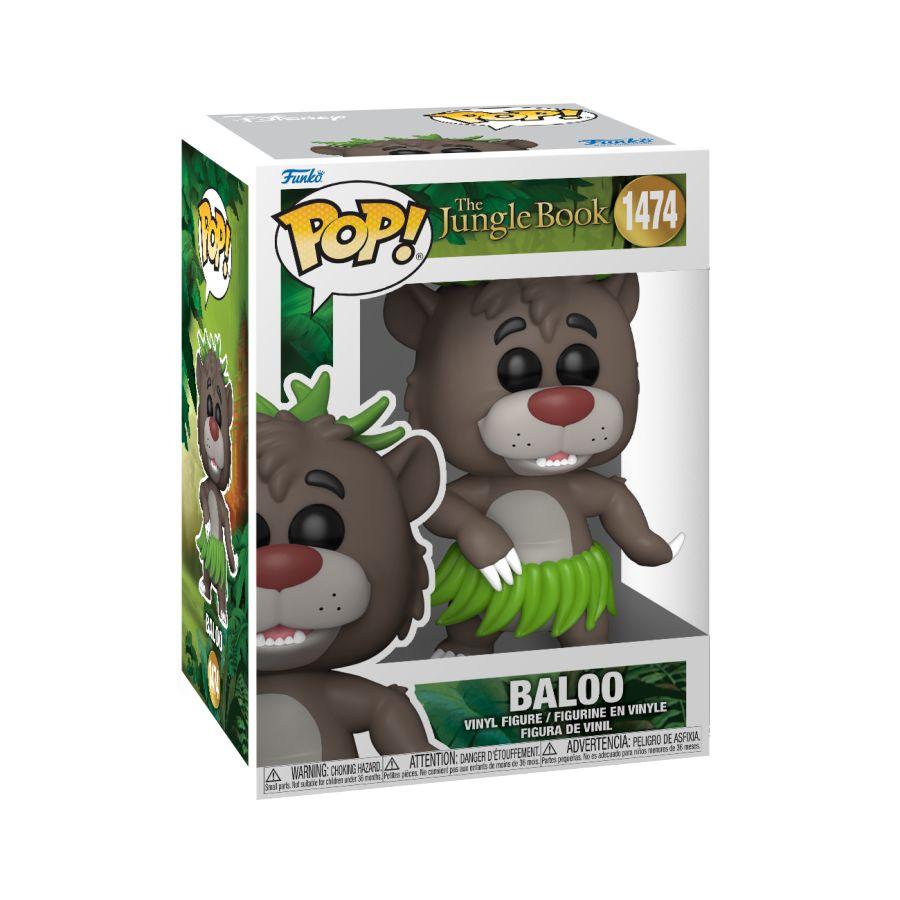 FUN80787 Jungle Book - Baloo Pop! Vinyl - Funko - Titan Pop Culture