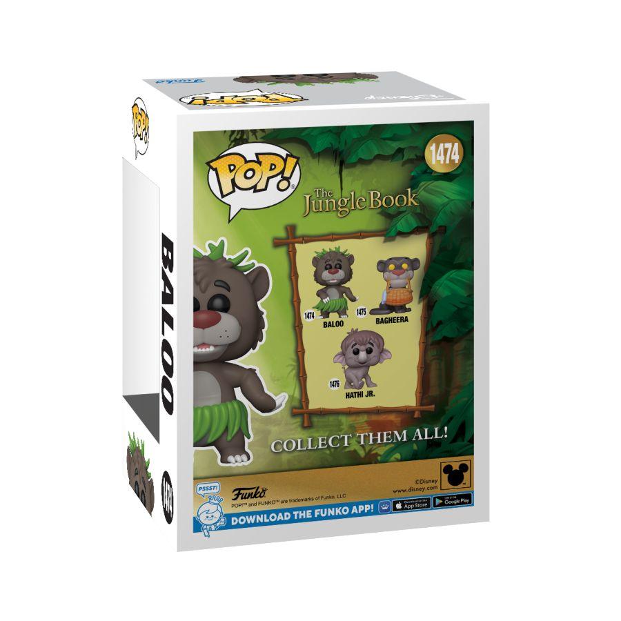 FUN80787 Jungle Book - Baloo Pop! Vinyl - Funko - Titan Pop Culture