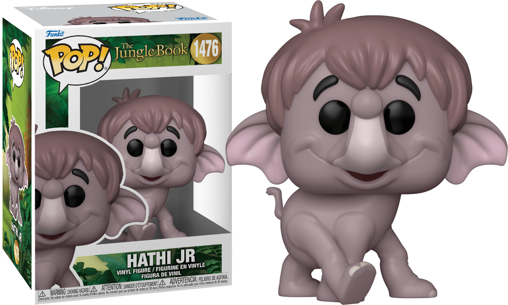 FUN80788 + FUN80787 + FUN80786 The Jungle Book (1967) - Bare Necessities Pop! Vinyl Bundle (Set of 3) - Funko - Titan Pop Culture