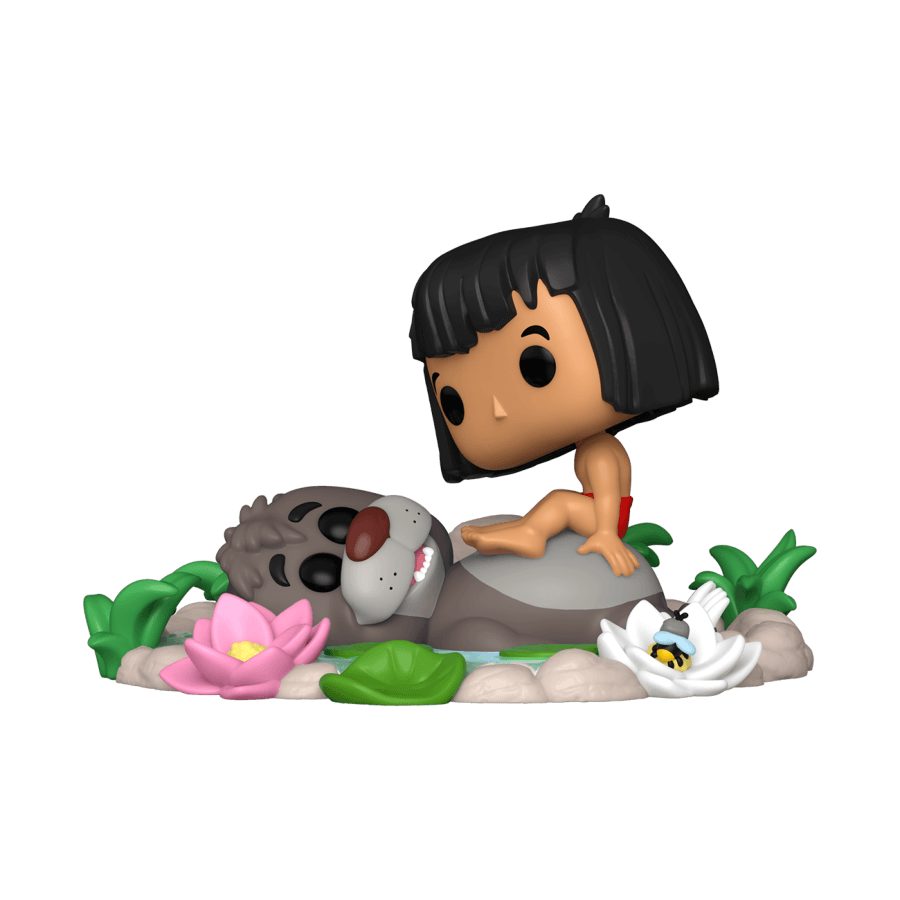 FUN80789 Jungle Book - Baloo & Mowgli Pop! Moment - Funko - Titan Pop Culture