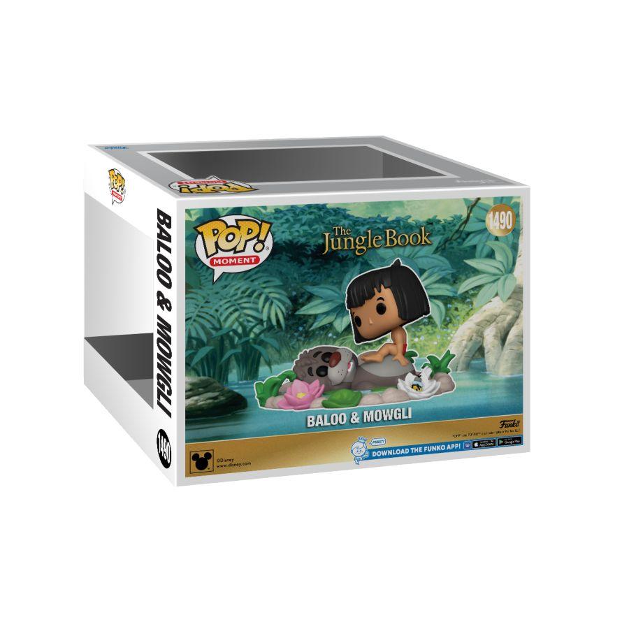 FUN80789 Jungle Book - Baloo & Mowgli Pop! Moment - Funko - Titan Pop Culture