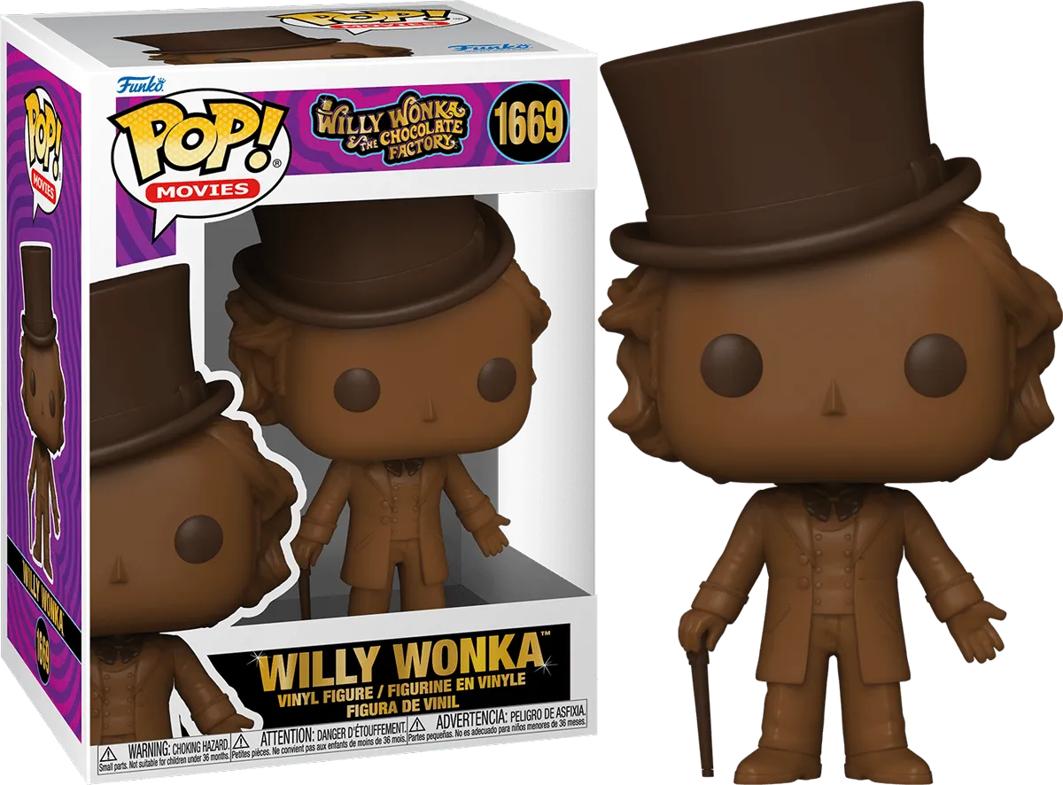 FUN80790 Willy Wonka - Willy Wonka Choc (Scented) Pop! Vinyl - Funko - Titan Pop Culture