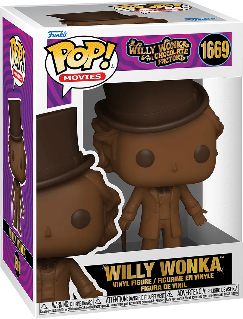 FUN80790 Willy Wonka - Willy Wonka Choc (Scented) Pop! Vinyl - Funko - Titan Pop Culture