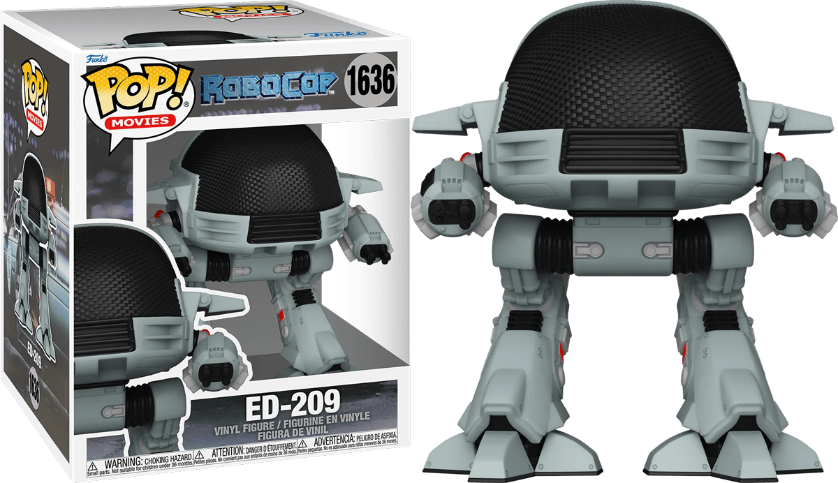 FUN80795 Robocop (1987) - ED-209 6" Pop! Vinyl - Funko - Titan Pop Culture