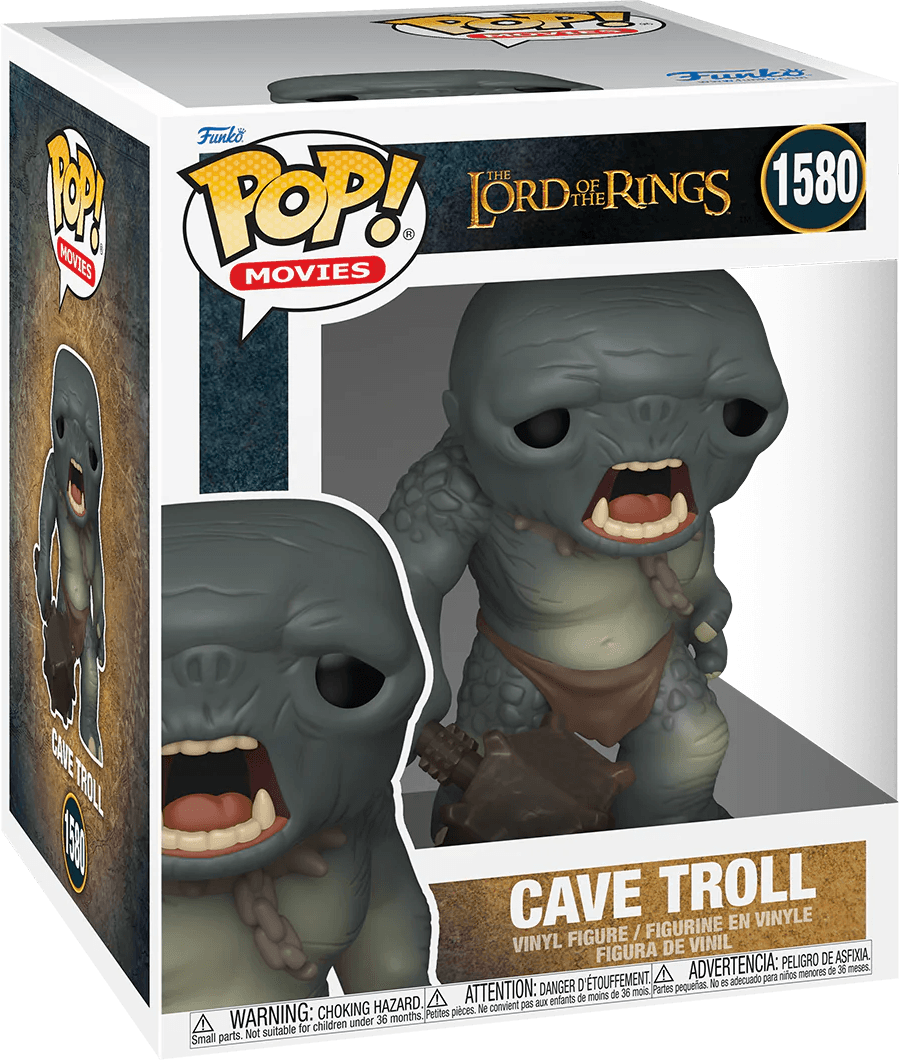 FUN80830 The Lord of the Rings - Cave Troll 6" Pop! Vinyl - Funko - Titan Pop Culture