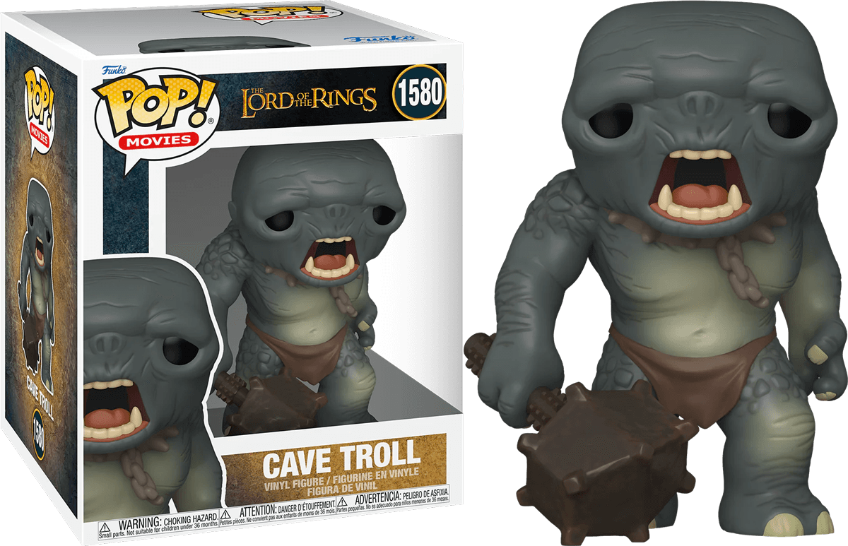 FUN80830 The Lord of the Rings - Cave Troll 6" Pop! Vinyl - Funko - Titan Pop Culture