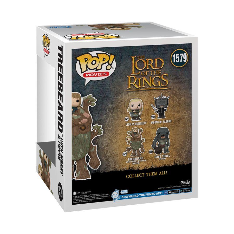 FUN80834 The Lord of the Rings - Treebeard with Merry & Pippin 6" Pop! - Funko TBA - Titan Pop Culture