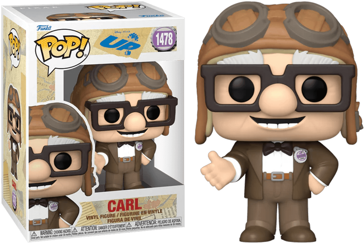 FUN80836 Up (2009) - Carl Fredricksen Pop! Vinyl - Funko - Titan Pop Culture