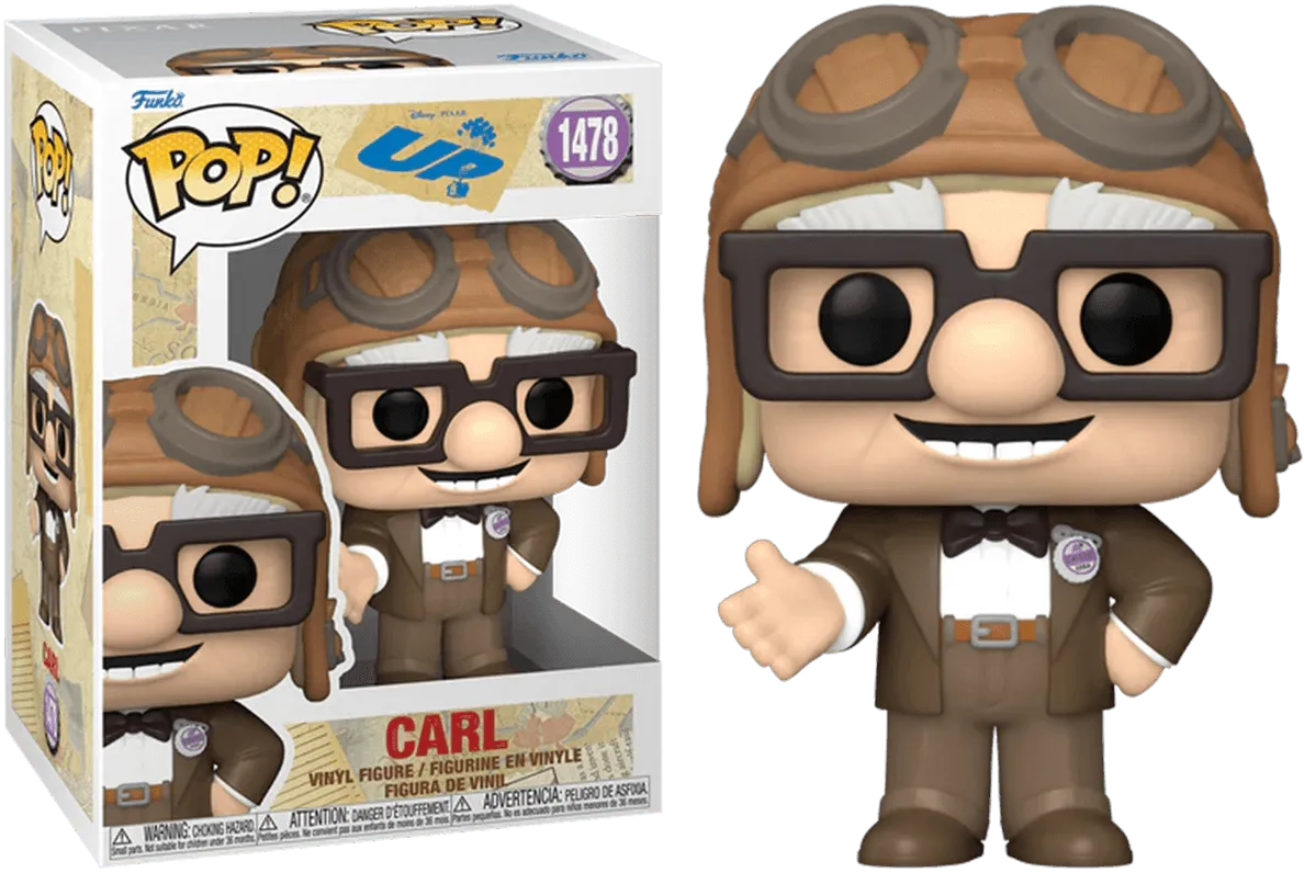 FUN80836 Up (2009) - Carl Fredricksen Pop! Vinyl - Funko - Titan Pop Culture