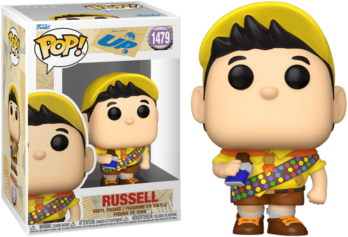 FUN80837 Up (2009) - Russell Pop! Vinyl - Funko - Titan Pop Culture