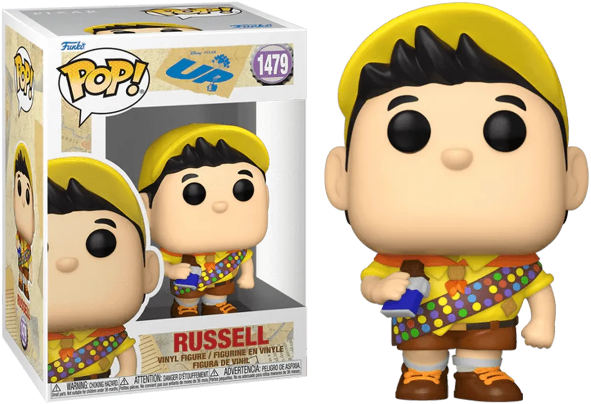 FUN80837 Up (2009) - Russell Pop! Vinyl - Funko - Titan Pop Culture