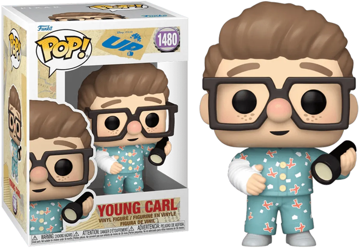 FUN80838 Up (2009) - Young Carl Pop! Vinyl - Funko - Titan Pop Culture