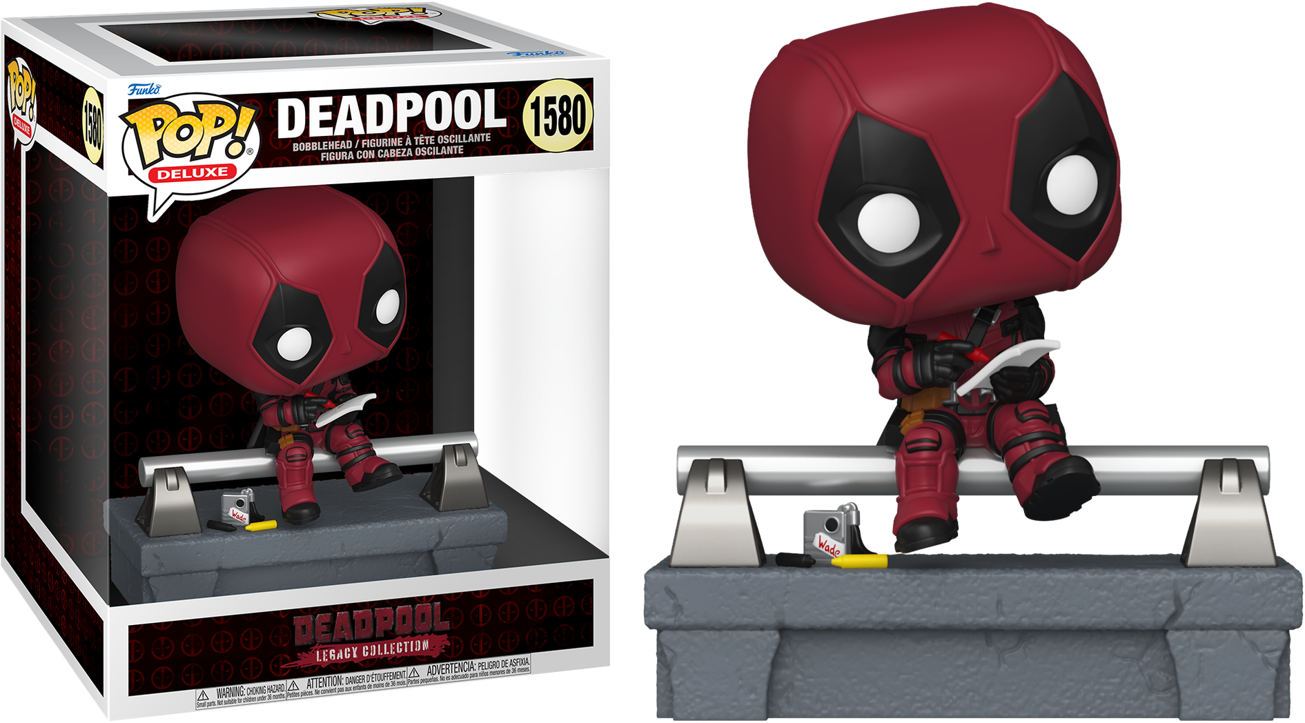 Deadpool – Deadpool on Bridge Pop! Deluxe