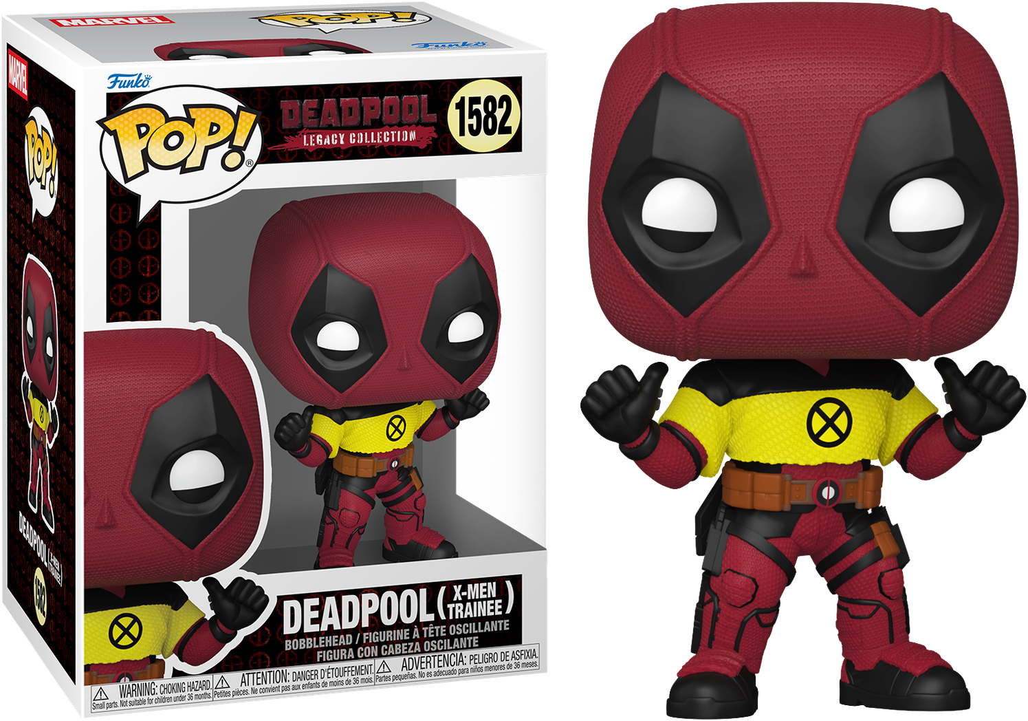 Deadpool 2 – Deadpool with X-Men Shirt Pop! Vinyl