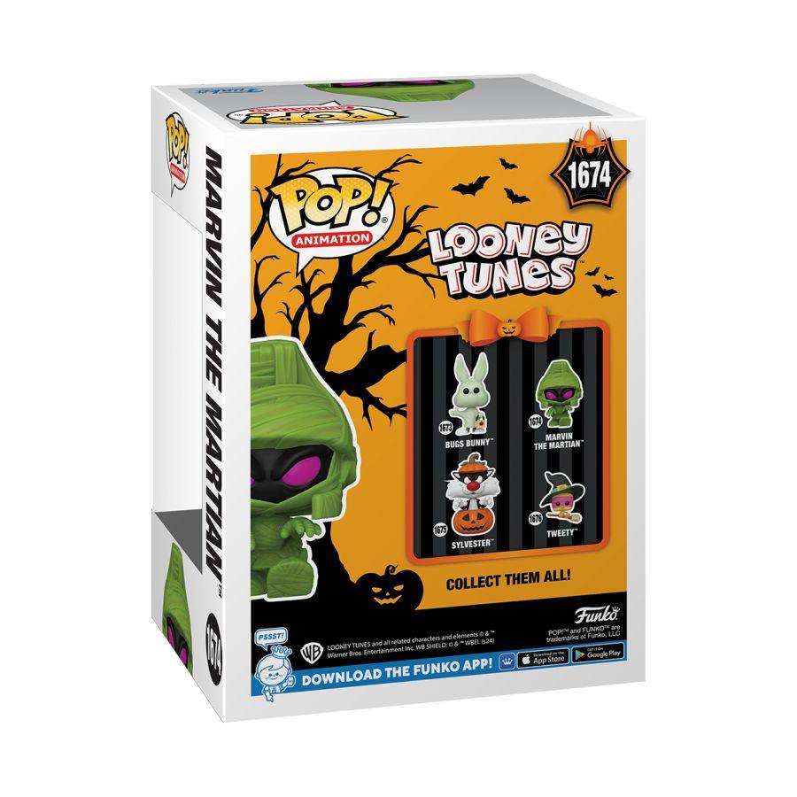 FUN80871 Looney Tunes: Halloween - Marvin the Martian (Mummy) Pop! Vinyl - Funko - Titan Pop Culture