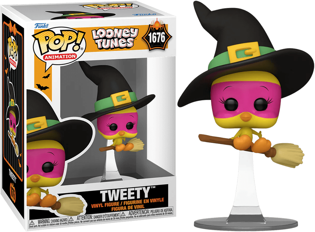 FUN80871 + FUN80870 + FUN80873 + FUN80872 Looney Tunes: Halloween - Spooky Season Pop! Vinyl Bundle (Set of 4) - Funko - Titan Pop Culture