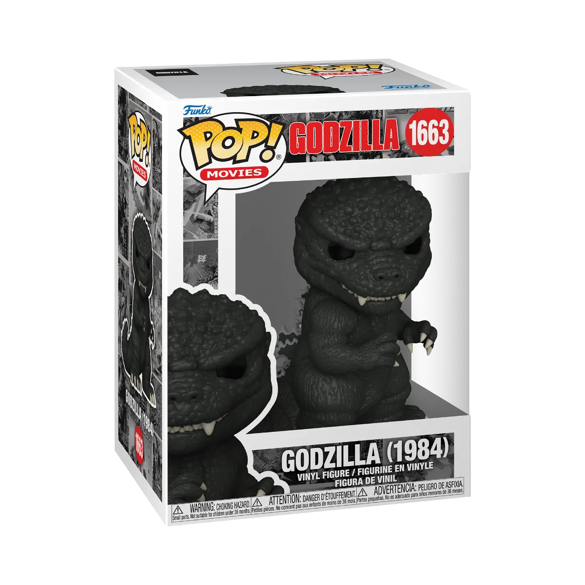 FUN80878 The Return of Godzilla (1984) - Godzilla 70th Anniversary (with chase) Pop! Vinyl - Funko - Titan Pop Culture