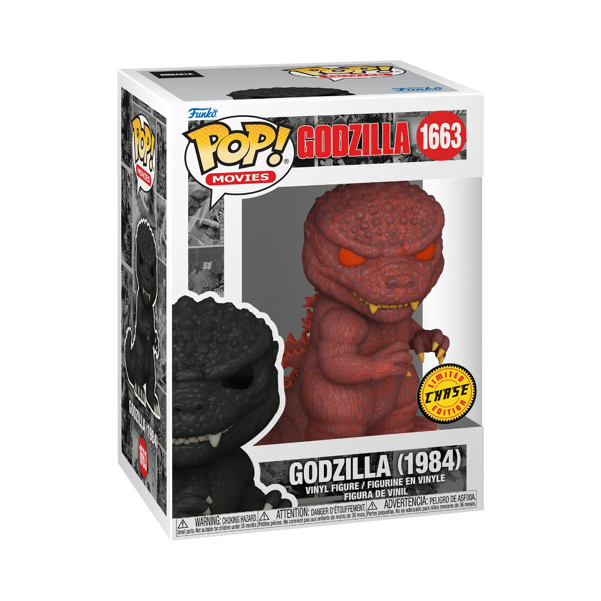 FUN80878 The Return of Godzilla (1984) - Godzilla 70th Anniversary (with chase) Pop! Vinyl - Funko - Titan Pop Culture