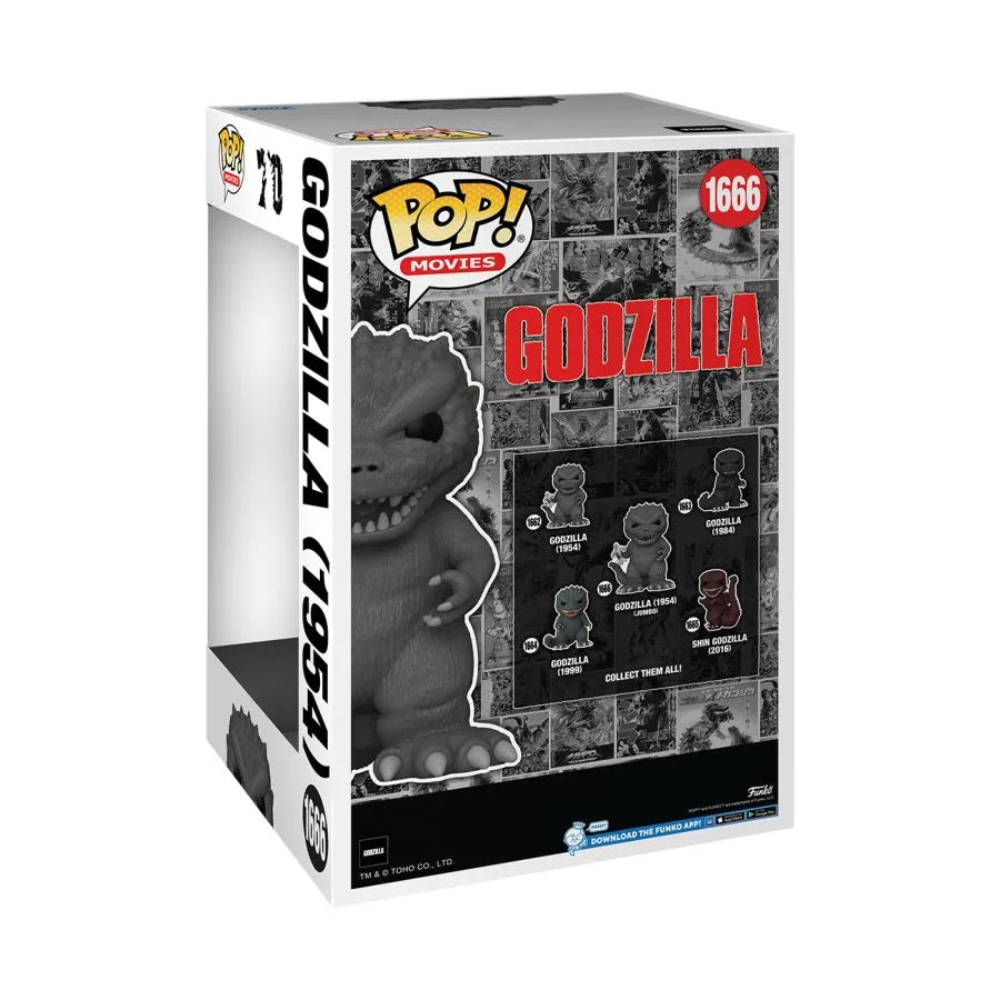 FUN80881 Godzilla (1954) - Godzilla 70th Anniversary 10" Jumbo Pop! Vinyl - Funko - Titan Pop Culture