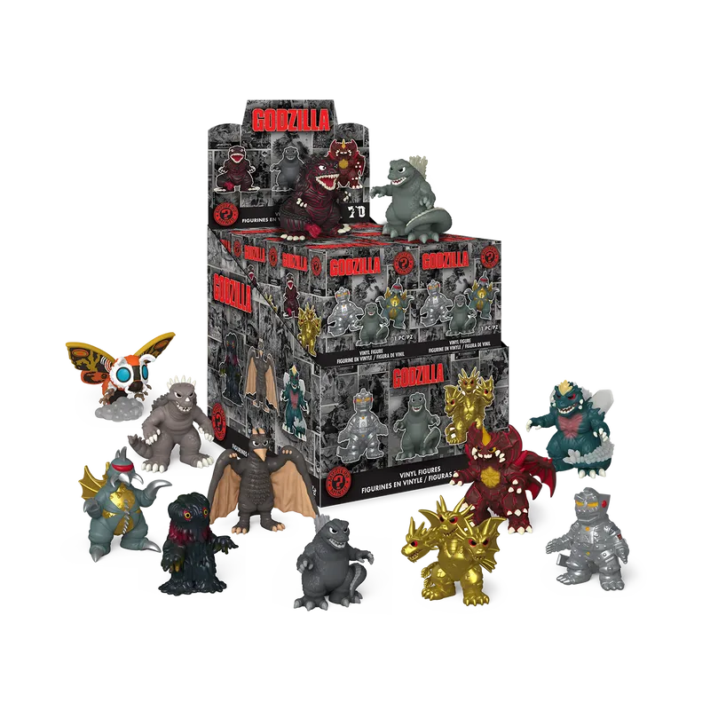 FUN80883 Godzilla - 70th Anniversary Mystery Minis (12 Pre Display) - Funko TBA - Titan Pop Culture